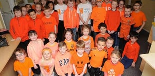 Cobbett pupils ‘go orange’ for Harry