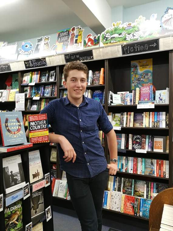 Saturday bookshop worker wins national prize