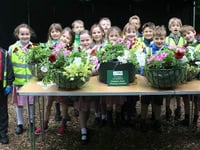 Green-fingered pupils dig for gold