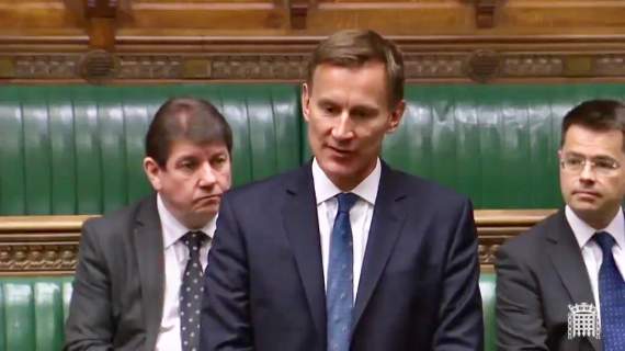Jeremy Hunt raising the question
