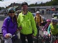Critical cycle ride champions road safety