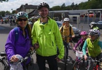 Critical cycle ride champions road safety