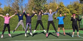 Tennis club unveils new courses
