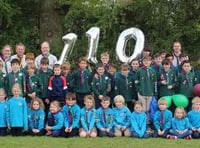 1st Haslemere celebrated its 110th anniversary at a skills and activities afternoon on Sunday at which members renewed their promises