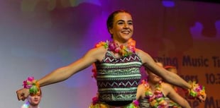 Dancer Rebecca living the festival dream