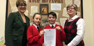 Bentworth pupils praised by Secretary of State