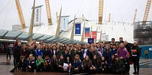 Pupils take to the O2 stage