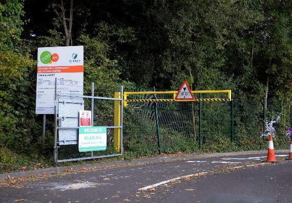 <p>Farnham Community Recycling Centre in Guildford Road</p>