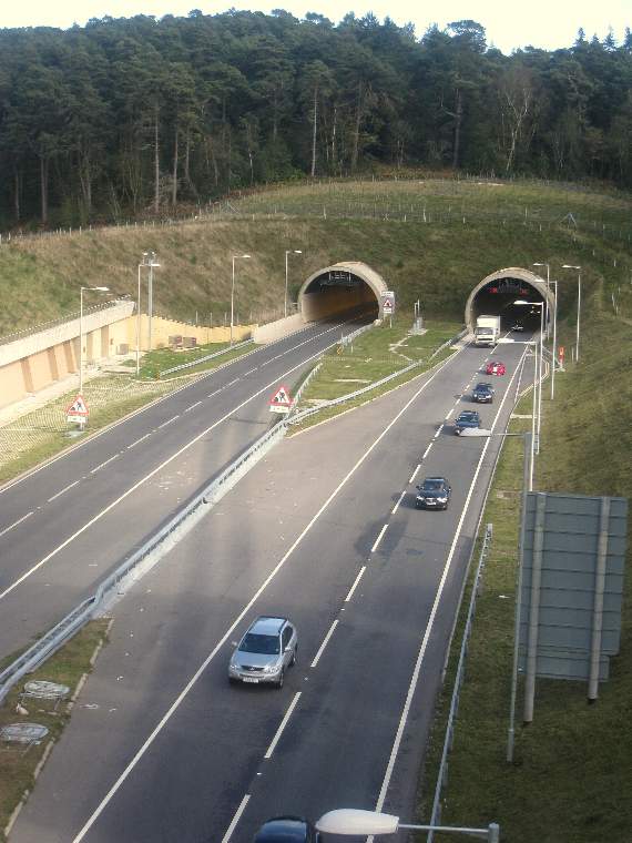 <p>A 40mph speed restriction on the northbound A3 through the Hindhead Tunnel will be removed shortly.</p>