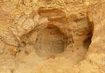 Medieval shrine discovered during Guildford landslip works