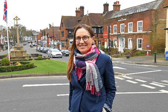 Haslemere county councillor Nikki Barton