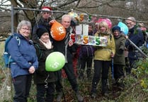 Ramblers throw ‘birthday party’ for closed Elstead footpath