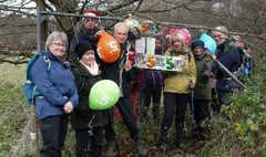 Ramblers throw ‘birthday party’ for closed Elstead footpath