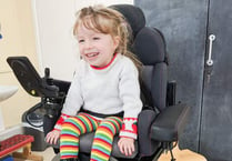 Lily, 3, on a roll after charities respond to tearful wheelchair appeal