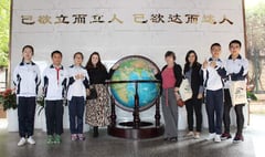 Weydon School sees new partnership with schools in China