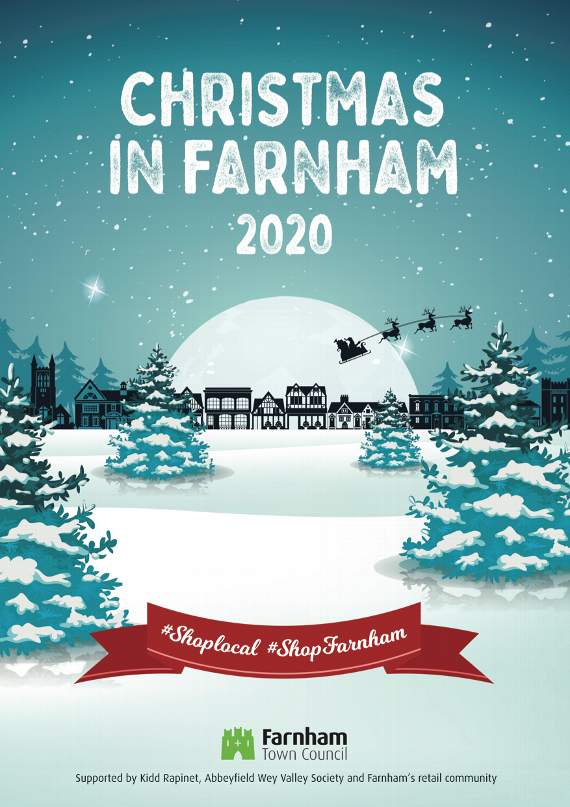 30,000 leaflets encouraging residents to #ShopFarnham this Christmas have been delivered to homes this week