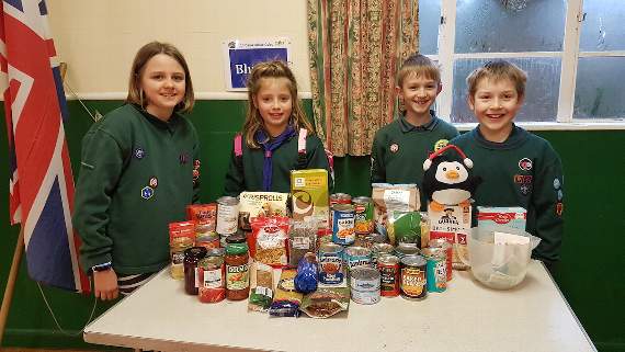 Some of Camelsdale's caring cubs: Eliza, Neve, Harry and Daniel