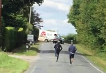 Woman chases burglars from home in Frith End