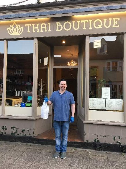 Thai Boutique in Normandy Street, Alton is one of those restaurants now offering a new takeaway service – see https://tinyurl.com/y7omh3qq for details of more