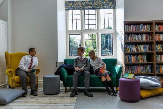 Revamped Barrow Hills library