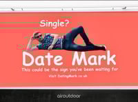 Billboard bid for love