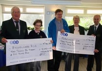 Golfers net £6,500 for charity