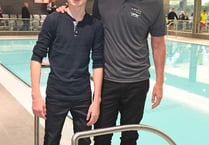 Charlie completes 'Channel' swim