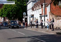 Family put on High Street guard of honour for Rene, 99