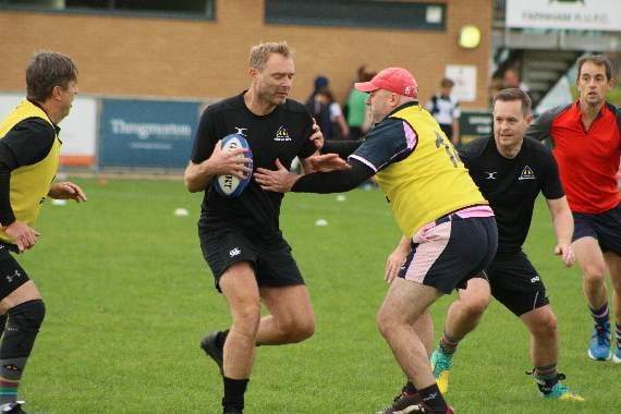 Farnham’s under-12 dads show they can play like their lads