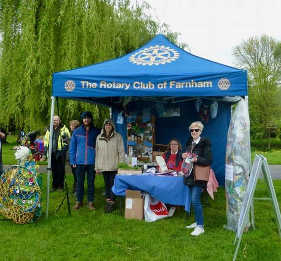 <p>The launch of Plastic Free Farnham.</p>