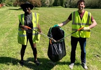 Litter pick to help keep Bordon clean