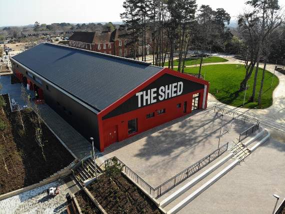 The Shed will open its doors on Saturday