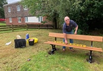 Fernhurst Horitcultural Society’s gift to the village is unveiled