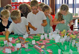 •Town planners in the making?