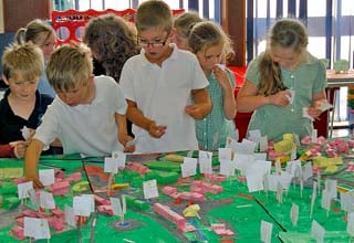•Town planners in the making?