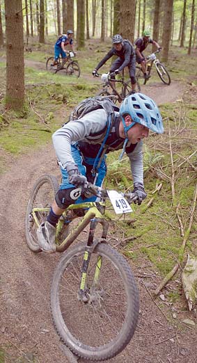 •Samuel Harris on the Full Boar ride.
