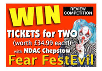 Win tickets for FearFest-Evil at Chepstow’s National Diving and Activity Centre (NDAC).