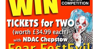 Win tickets for FearFest-Evil at Chepstow’s National Diving and Activity Centre (NDAC).