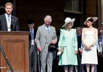 Choir serenade Royal newly-weds at Palace