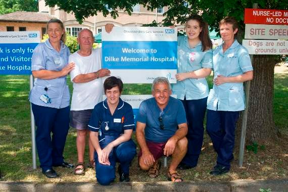 aura Adams, Norman Hall – who was born at the Dilke – Alison Legg, Brian George, Mia Davies and Dawn Jeffrey.