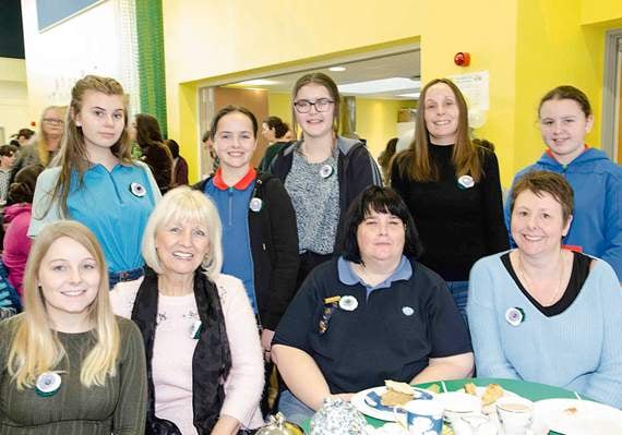 •Nicole Edlin, May Davies, Emily Davies, Paula Williams, Ffion Burrows, Charlotte Williams, Christine Crawford, Rachel Sudlow and Kirstie Robinson were among the volunteers who organised the food and drink on the day.