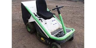 Police cut to chase over mower theft