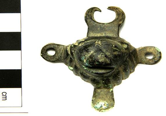Face of a figurine. Photo: Bristol City Council