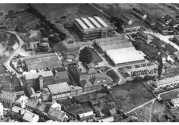 •An overhead shot of the Rank Xerox plant.