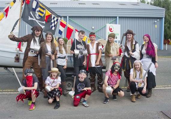 Ross and Monmouth Sea Cadets proved swashbuckling as pirates.