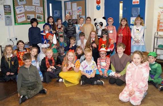 Woodside Primary School’s Woodpeckers Class of Year Three and Four pupils.