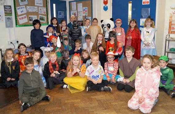 Woodside Primary School’s Woodpeckers Class of Year Three and Four pupils.