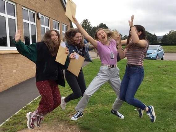 Celebrations at Newent Community School.