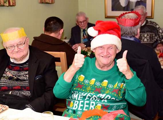 A thumbs up for the event at Lydney.