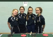 Table tennis teens prove giant smash